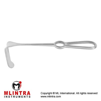 Kocher Retractor Stainless Steel, 24 cm - 9 1/2" Blade Size 73 x 25 mm